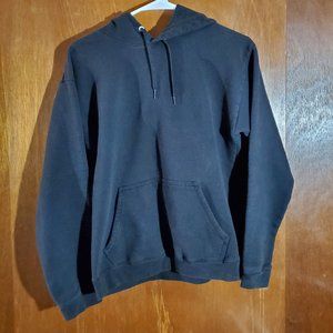 Hanes Premium Ecosmart Black Hoodie - Small
